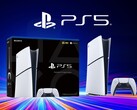 Banner med PS5 Slim Digital-konsolen (Bildkälla: Sony PlayStation med ändringar)