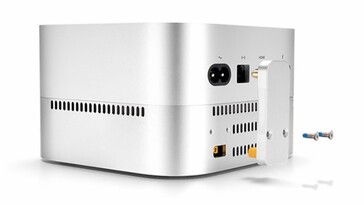 Inga modifieringar behövs på Mac Mini, utan enheten kan helt enkelt anslutas via en kontakt.