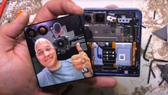 En nedmontering av Galaxy Z Flip 7 visar att Samsungs flipptelefon är allt annat än dammtät. (Bildkälla: JerryRigEverything)