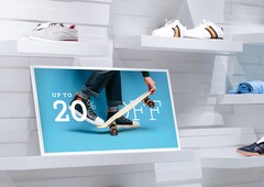 Samsung har lanserat en färgskärm med e-bläck som kan användas som en digital skylt (Bildkälla: Samsung)
