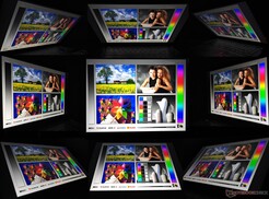 Mindre förlust av ljusstyrka och färginformation vid extrema vinklar