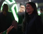 En skärmdump av Xbox-vd:n Asha Sharma under en intervju med BBC News
