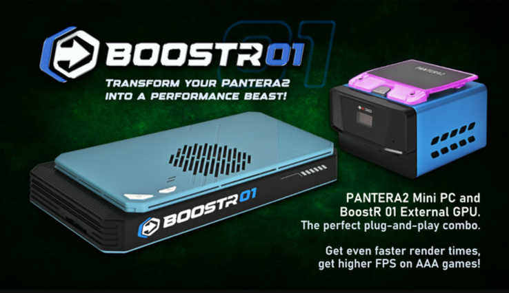 Pantera 2 med sin Boostr GPU. (Källa: XDO Tech)