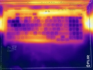 Spänningsprovning av yttemperaturer (överst)