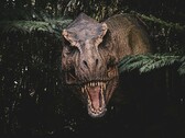 En bild av T. rex
