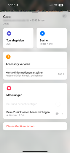 AirPods 4 ANC kan lokaliseras med appen "Find My".