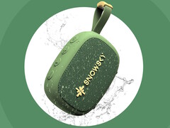 Den bärbara högtalaren Fiio Snowsky Anwhere är stänksäker och kan fästas magnetiskt på stålytor. (Bildkälla: Fiio)