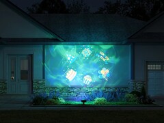 Govee's Outdoor Decoration Projector Light (bilden) lanseras i september. (Bildkälla: Govee)