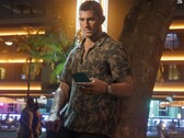 Jason från GTA 6 avbildad med en smartphone i handen