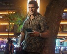 Jason från GTA 6 avbildad med en smartphone i handen