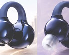 Kinera Sylvie med klämfäste kan användas som hörlurar med öppet öra eller som in-ear-hörlurar.