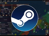 En bild som visar Steam-logotypen och spelet Age of History 3, nu med 80% rabatt på Steam.