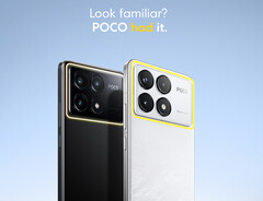 Poco framhåller att de hade telefoner med utsträckta kamerastänger på baksidan innan Apple lanserade iPhone 17 Pro-telefonerna. På bilden: baksidan av F6 Pro. (Bildkälla: Poco)