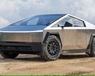 Tesla Cybertruck. Den kantiga pickupen har förlorat den bästa bästsäljande platsen till Ford F-150 i USA (Bildkälla: Motor Trend)