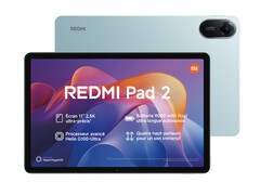Xiaomi Redmi Pad 2 kan komma att lanseras officiellt nästa månad. (Bildkälla: Xiaomi via Phox France)