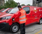 En eldriven skåpbil från Royal Mail, en av 7.000 elbilar i företagets flotta i Storbritannien (Bildkälla: Royal Mail)