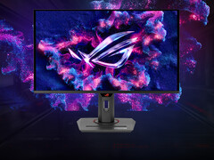 ROG Strix XG27UCDMG är Asus andra 27-tums OLED-gamingskärm med 240 Hz och 4K som släpps i år. (Bildkälla: Asus)
