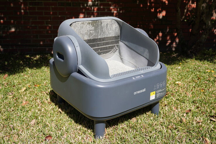 Även efter en månads användning förblev den ganska ren