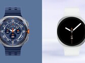 Den amerikanska läckan Evan Blass har läckt de första officiella pressbilderna av Galaxy Watch 8-serien utan vattenstämpel. (Bildkälla: Evan Blass)