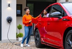 Laddning av elbil i hemmet. Octopus Energy lanserar obegränsad laddning för £ 30 per månad (bildkälla: Pod Point)