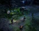 En bild som visar miljön och karaktärerna i Mutant Year Zero: Road to Eden, nu med 70 % rabatt.