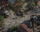 En bild som visar en strid i War Mongrels, nu med 78 % rabatt på Steam.
