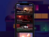 Philips Hue app version 5.55 innehåller ett automatiseringsverktyg för AI-assistenten. (Bildkälla: Philips Hue)