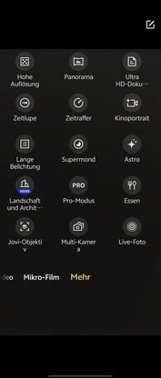 Fotograferingslägen
