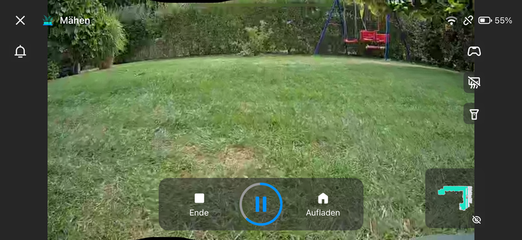 Livevideo av TerraMow Mini 500