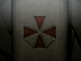 Logotypen för Umbrella Corp i Resident Evil Requiems trailer för Nintendo Switch 2 (bildkälla: Nintendo YouTube)
