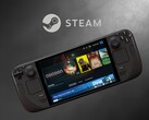 Valve Steam Deck LCD visas nedanför Steam-logotypen (Bildkälla: Valve med ändringar)