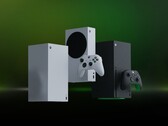 Konsolerna Xbox Series X och Series S visas