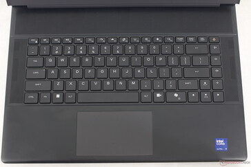 Nästan exakt samma layout som på Alienware x16-serien