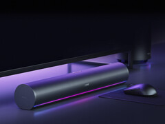 Xiaomi inkluderar anpassningsbar belysning på sitt soundbar-element.