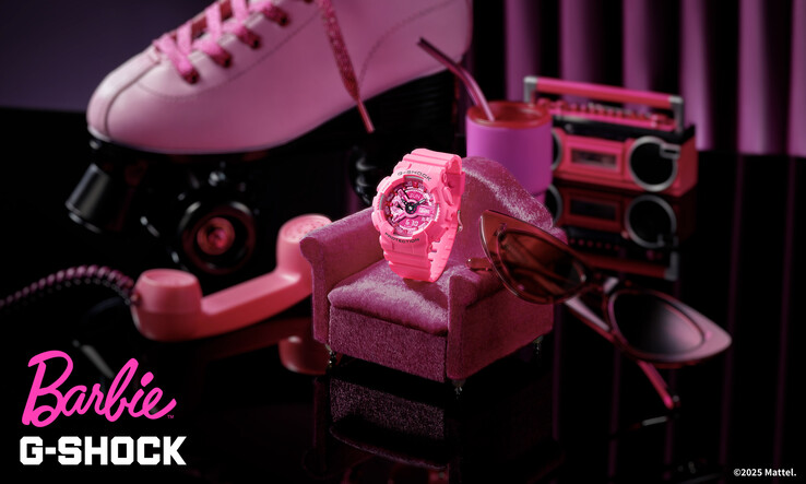 Casio G-Shock GMA-S110BE-4A Barbie-klocka i begränsad upplaga har anlänt till USA (Bildkälla: Casio)