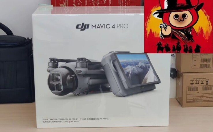 Detaljhandelsförpackningen för RC Pro 2 med Mavic 4 Pro Creator Combo har nu också läckt ut online. (Bildkälla: via D2Help)