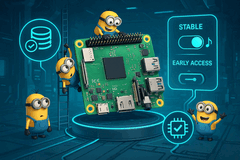 DietPi 9.17 Linux för SBCs, AI-genererad teaserbild för lansering (Bildkälla: DietPi.com Docs)