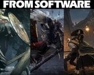 Collage med FromSoftware-spel och företagslogotyp (Bildkälla: FromSoftware, Steam med ändringar)