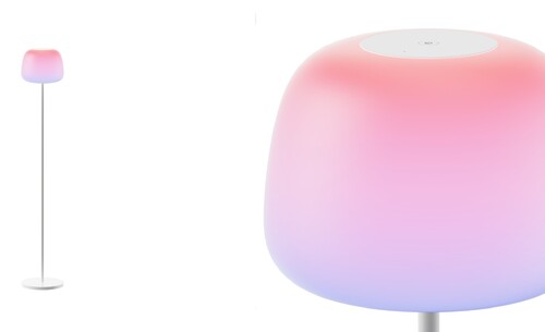Govee Lantern Floor Lamp med silikonskärm visas