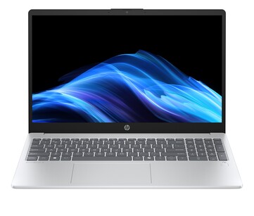HP OmniBook 3 15,6-tumsmodellen drar nytta av sin större storlek genom att ha en dedikerad nummerplatta. (Bildkälla: HP)