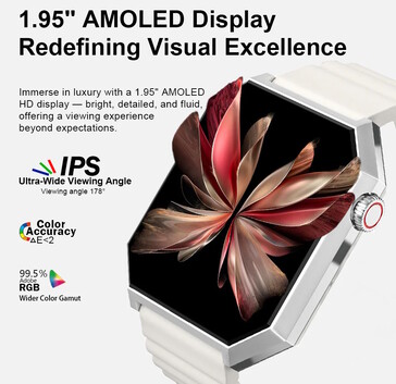 Den här bärbara enheten har en AMOLED-skärm och en krona (Bildkälla: Rollme)