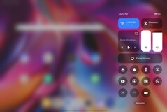 Xiaomi Pad 7: Kontrollcenter