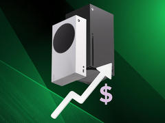 Banner som visar prisökningen på Xbox-konsolen