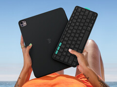 Flip Folio kombinerar effektivt ett foliofodral med ett Bluetooth-tangentbord i ett tillbehör (Bildkälla: Logitech)