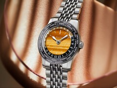 Baltic Heures du Monde-klockan med urtavla i tigeröga