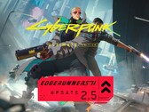 Banner för Cyberpunk 2077 Edgerunners 2 Update 2.5 visas