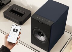 KEF:s senaste högtalare kan anslutas direkt till en skivspelare. (Bildkälla: KEF)