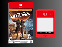 Star Wars Outlaws Switch 2 Game-Key-kort (Bildkälla: Best Buy, Nintendo of America)