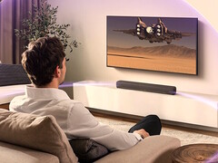 Soundbaren Yamaha B200A har Dolby Atmos 3D-ljud.