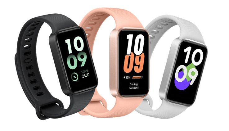 Xiaomi Smart Band 11 Active väger 18 g, exklusive armband.